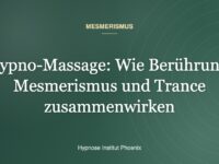 Hypno-Massage: Wie Berührung, Mesmerismus und Trance zusammenwirken