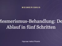 Mesmerismus-Behandlung: Der Ablauf in fünf Schritten